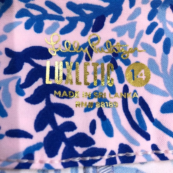 Lilly Pulitzer Reid High Tide 9” Pull-On-Short - Picture 8 of 11